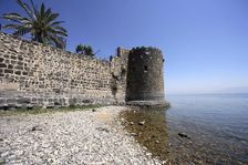 A Greek Orthodox Church, Tiberias, Israel. Artist: Samuel Magal