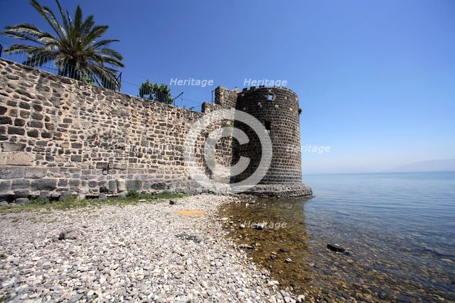 A Greek Orthodox Church, Tiberias, Israel. Creator: Samuel Magal.