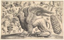 A Griffin, 1625-77. Creator: Wenceslaus Hollar