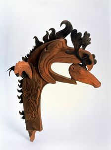 A griffin holding a deer's head (Terminal) 5th century BC