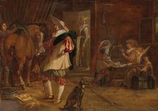 A Guard House, c.1635-c.1640. Creator: F Jansen