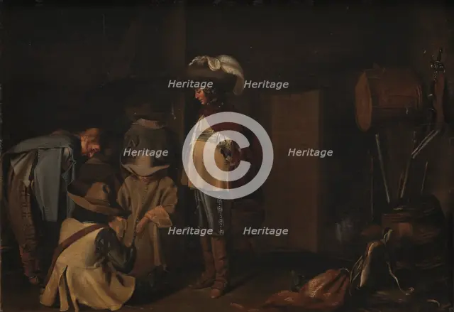 A Guardroom, 1616-1673. Creator: Anthonie Palamedesz.