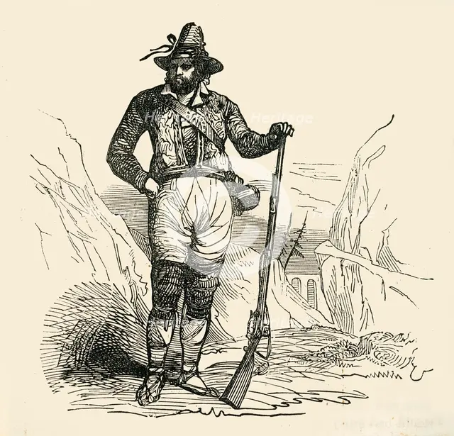 'A Guerrilla', 1849. Creator: Unknown.