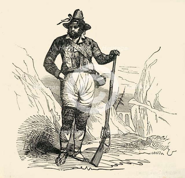 'A Guerrilla', 1849. Creator: Unknown.