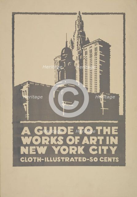 A guide to the works of art in New York city, c1895 - 1911. Creator: Unknown.