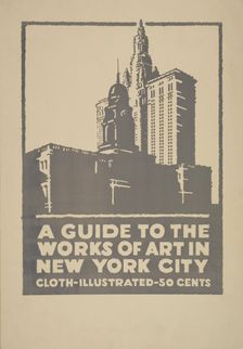 A guide to the works of art in New York city, c1895 - 1911. Creator: Unknown