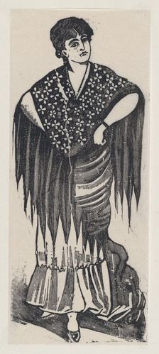 A gypsy, ca. 1880-1910., ca. 1880-1910. Creator: José Guadalupe Posada