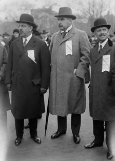 A.H. Wiggin & J.P. Morgan, 25 Oct 1917. Creator: Bain News Service