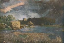 A Hampshire Haying c1891, (c1930). Creator: David Murray