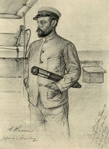 A Hansen, first officer on the Knivsberg South China Sea, 1898. Creator: Christian Wilhelm Allers