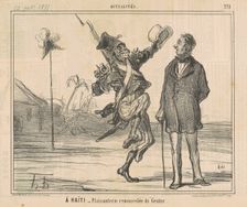 A Haiti, 19th century. Creator: Honore Daumier