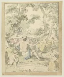 A Happy Arcadian Family, c.1752-c.1819. Creator: Juriaan Andriessen