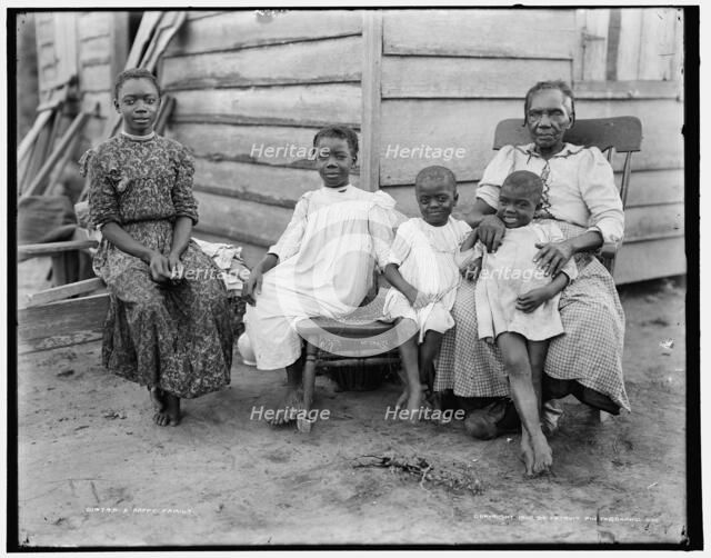 'A Happy family', c1902. Creator: Unknown.