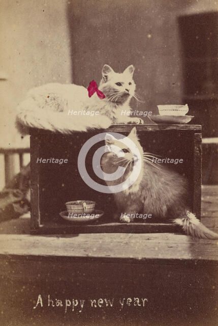 A happy new year, about 1865. Creator: Henry Pointer.