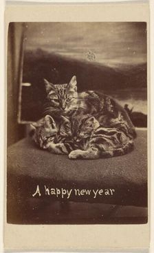 A happy new year, about 1865. Creator: Henry Pointer