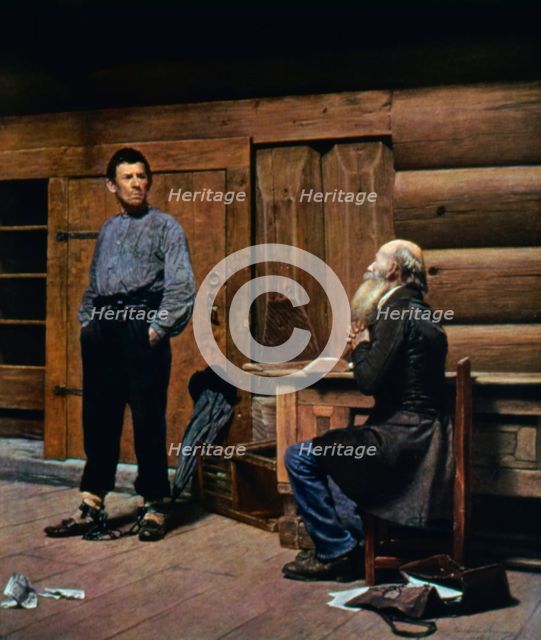 'A Hardened Sinner', c1867-c1907.  Creator: Carl Frederik Sundt-Hansen.