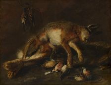 A Hare and Birds. Creator: Jan Fyt