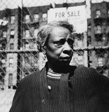 A Harlem resident, New York, 1943. Creator: Gordon Parks