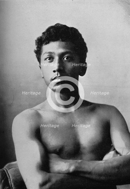 A Hawaiian youth, Honolulu, 1902. Artist: Unknown.