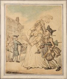 A Henpecked Husband late 18th-early 19th century