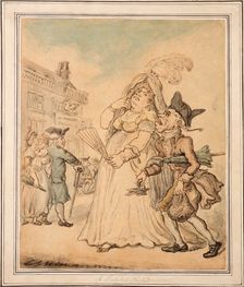 A Henpecked Husband late 18th-early 19th century. Creator: Unknown