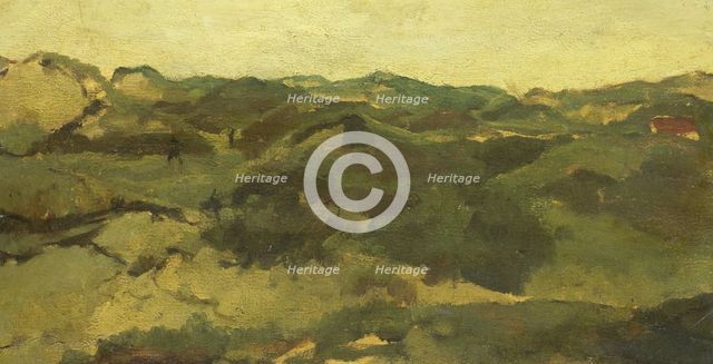 A Heath Landscape, Presumably in Drenthe, c.1880-c.1923. Creator: George Hendrik Breitner.