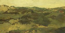 A Heath Landscape, Presumably in Drenthe, c.1880-c.1923. Creator: George Hendrik Breitner