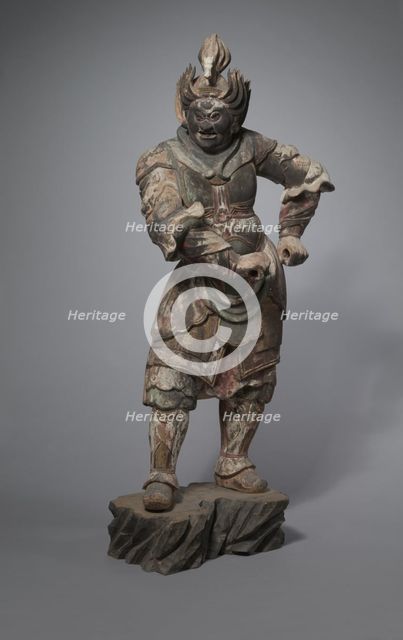 A Heavenly General (One of the Junishinsho), 1200s. Creator: Unknown.