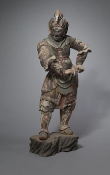 A Heavenly General (One of the Junishinsho), 1200s. Creator: Unknown