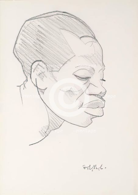 A Head, 1925-1937. Creator: Francis Campbell Bolleau Cadell.