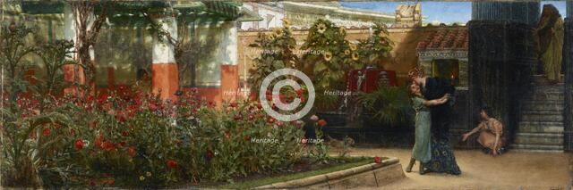 A Hearty Welcome, pre 1878. Artist: Sir Lawrence Alma-Tadema.