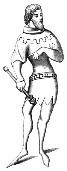 A herald, 14th century (1849)