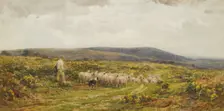 A Herefordshire Common, 1860-1900. Creator: James Aumonier