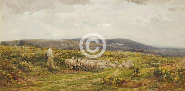 A Herefordshire Common, 1860-1900. Creator: James Aumonier.