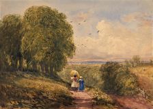 A Herefordshire Lane, 1834. Creator: David Cox the Elder