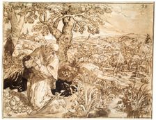 A Hermit 1585-1586. Artist: Martin de Vos
