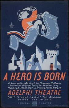 A Hero is Born, New York, [1930s]. Creator: Unknown