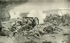A Heroic Deed of the Royal Horse Artillery Near Compiègne (1919). Creator: Unknown