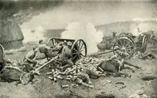 A Heroic Deed of the Royal Horse Artillery Near Compiègne (1919). Creator: Unknown