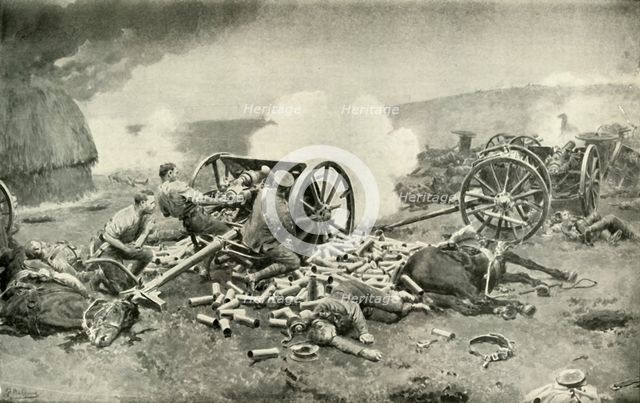 'A Heroic Deed of the Royal Horse Artillery Near Compiègne', (1919). Creator: Unknown.
