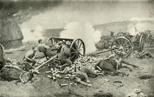 A Heroic Deed of the Royal Horse Artillery Near Compiègne (1919). Creator: Unknown