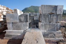 A heroon in Messene, Greece. Creator: Samuel Magal