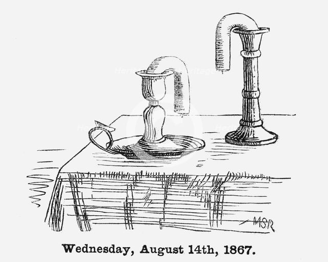 'A Hint from The Whitebait', 1867. Creator: Unknown.