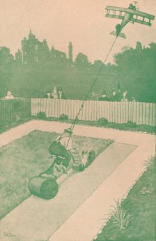 A Hint to the Airman Home on Leave c1918 (1919). Artist: W Heath Robinson