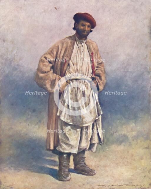 'A Hindoo Hill-shepherd of Kashmir', 1903. Artist: Mortimer L Menpes.