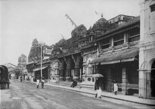 A Hindu Temple, Pettah, Colombo c1890, (1910). Artist: Alfred William Amandus Plate