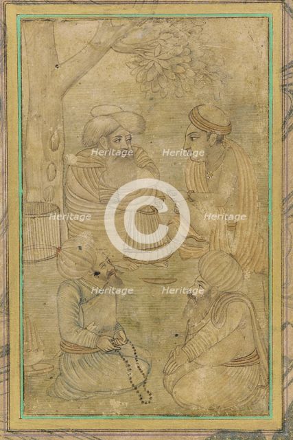 A Hindu and three Mahometans, 17th century. Creator: Unknown.