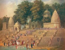 A Hindu Custom Now Suppressed: Preparations for a Suttee 1908