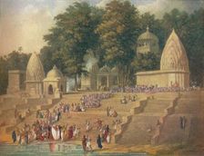 A Hindu Custom Now Suppressed: Preparations for a Suttee 1908