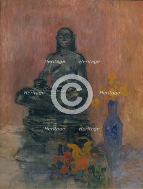 A Hindu God, 1900s. Artist: Sapunov, Nikolai Nikolayevich (1880-1912)